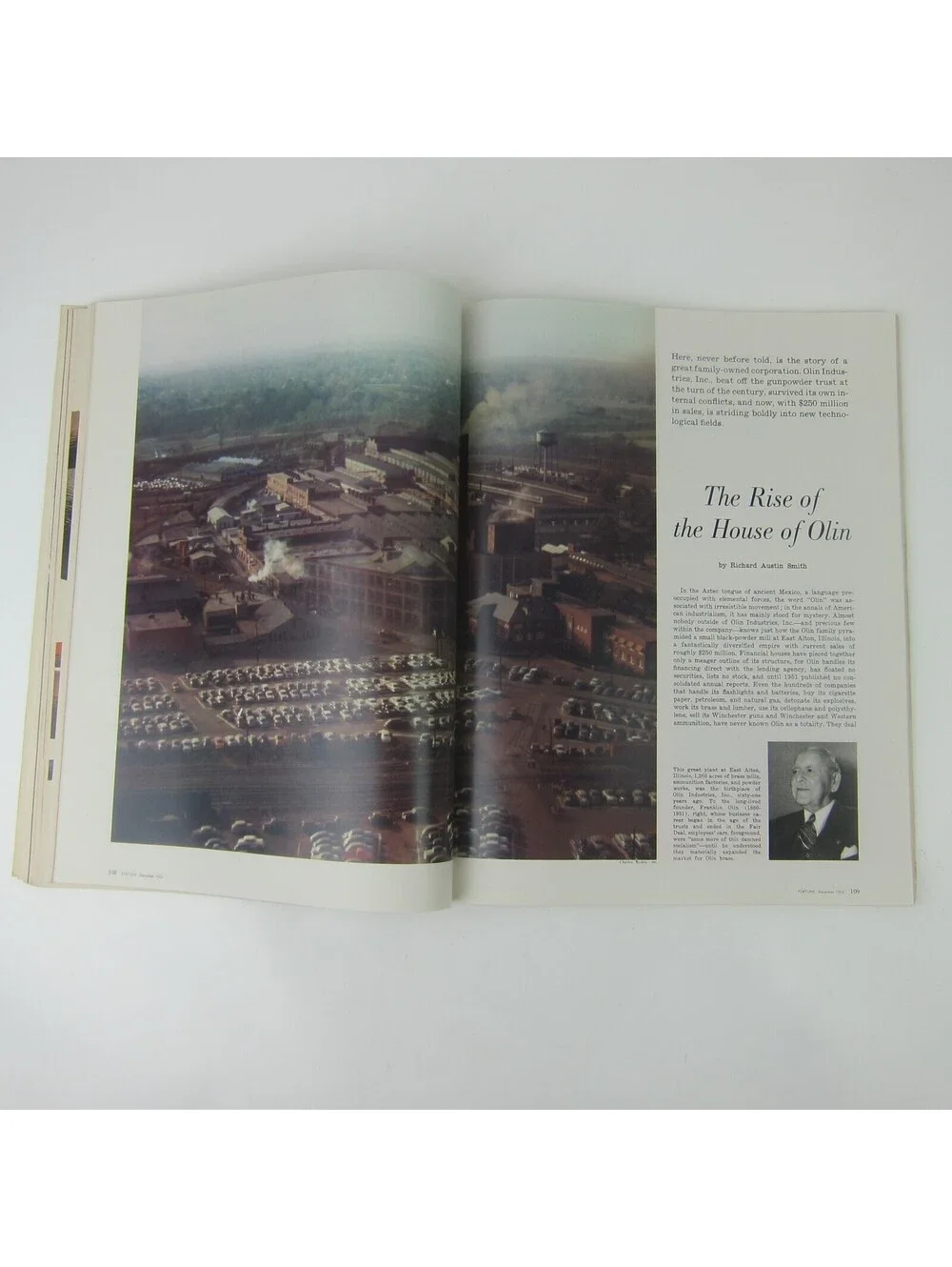 Vintage FORTUNE Magazine December 1953 Nash Seagrams Chevy GE American Airlines